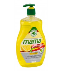 MAMA Ultimate Средство для мытья посуды (свежий лимон) fresh lemon 1000 мл / 043151