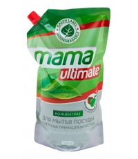 Средство для мытья посуды MAMA Ultimate  (зеленый чай) green tea 1000МЛ /049320